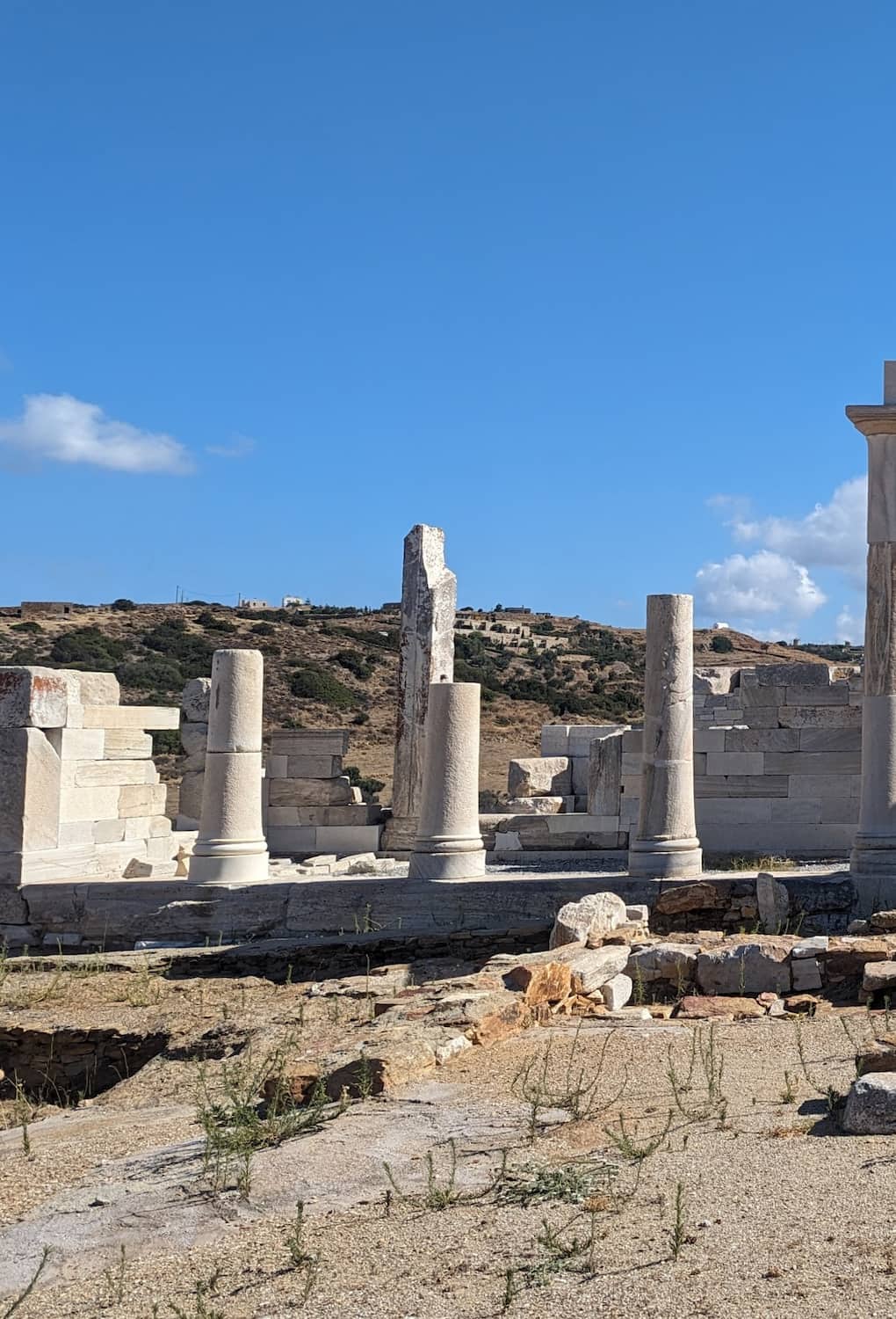 Temple of Dionysus at Iria Naxos Temple of Dionysus at Iria