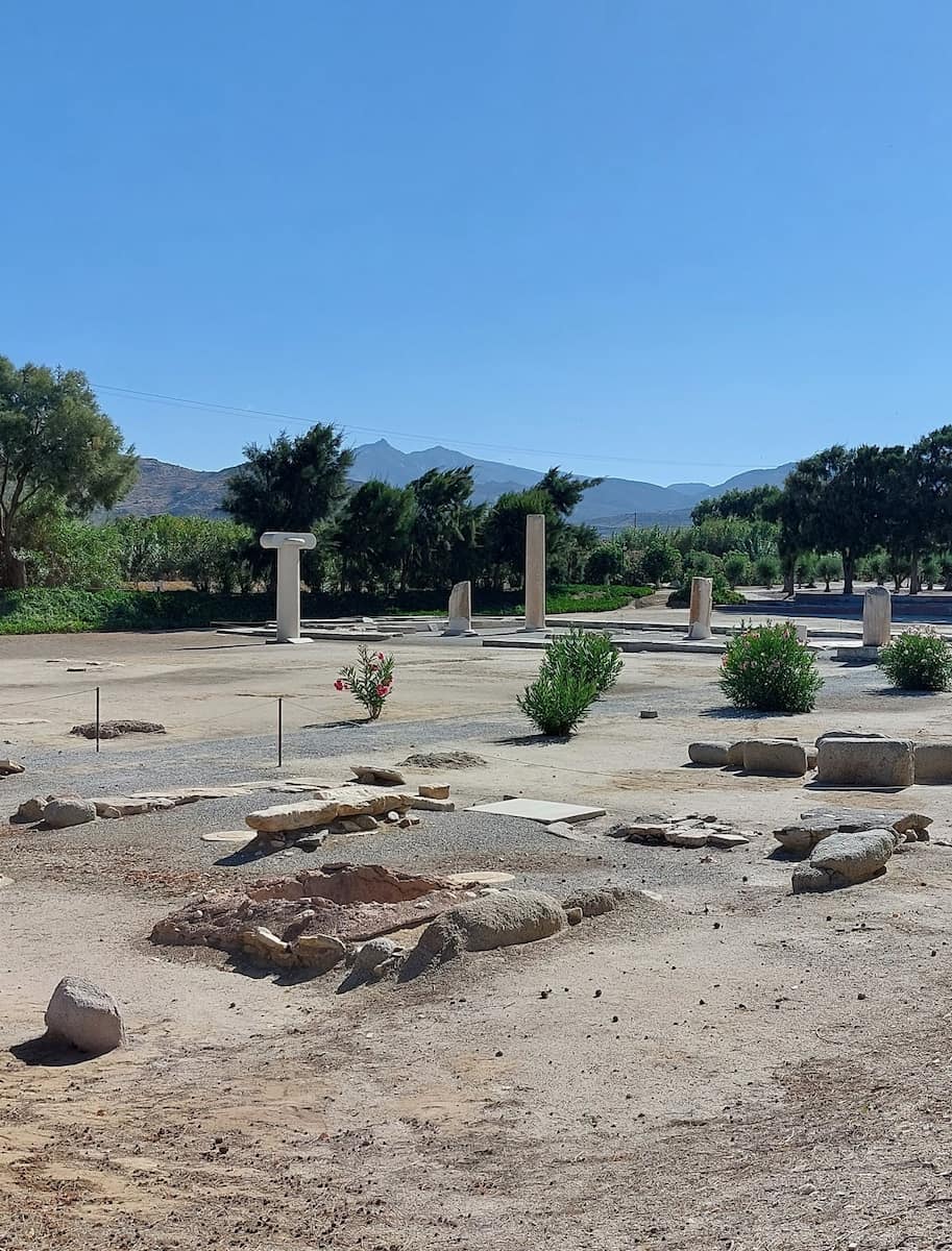 Temple of Dionysus at Iria Naxos Temple of Dionysus at Iria