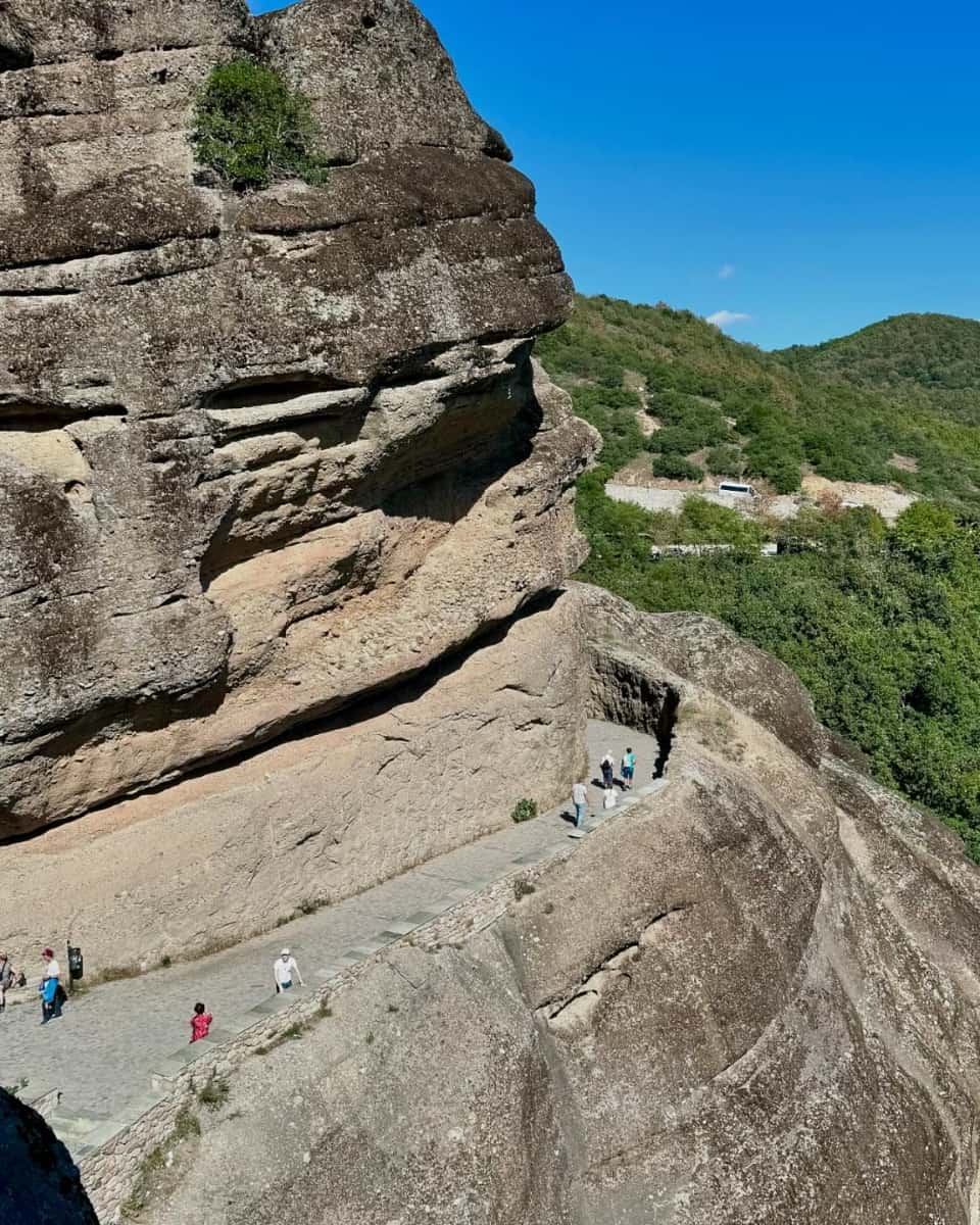 The Meteora complex, Greece The Meteora complex, Greece
