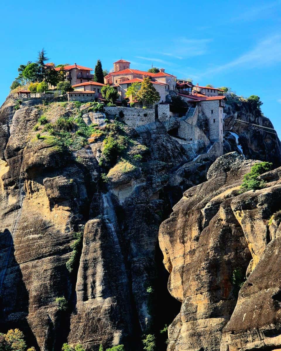 The Meteora complex, Greece The Meteora complex, Greece