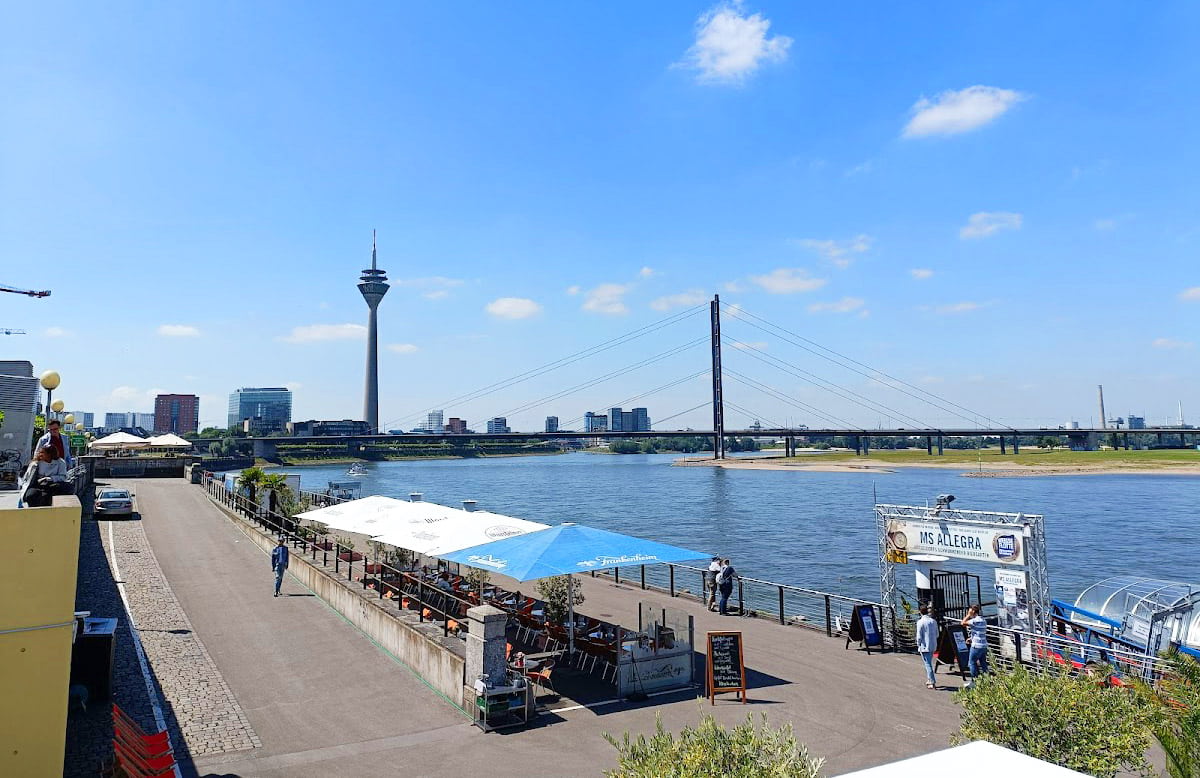 The Rhine Promenade, Germany The Rhine Promenade, Germany