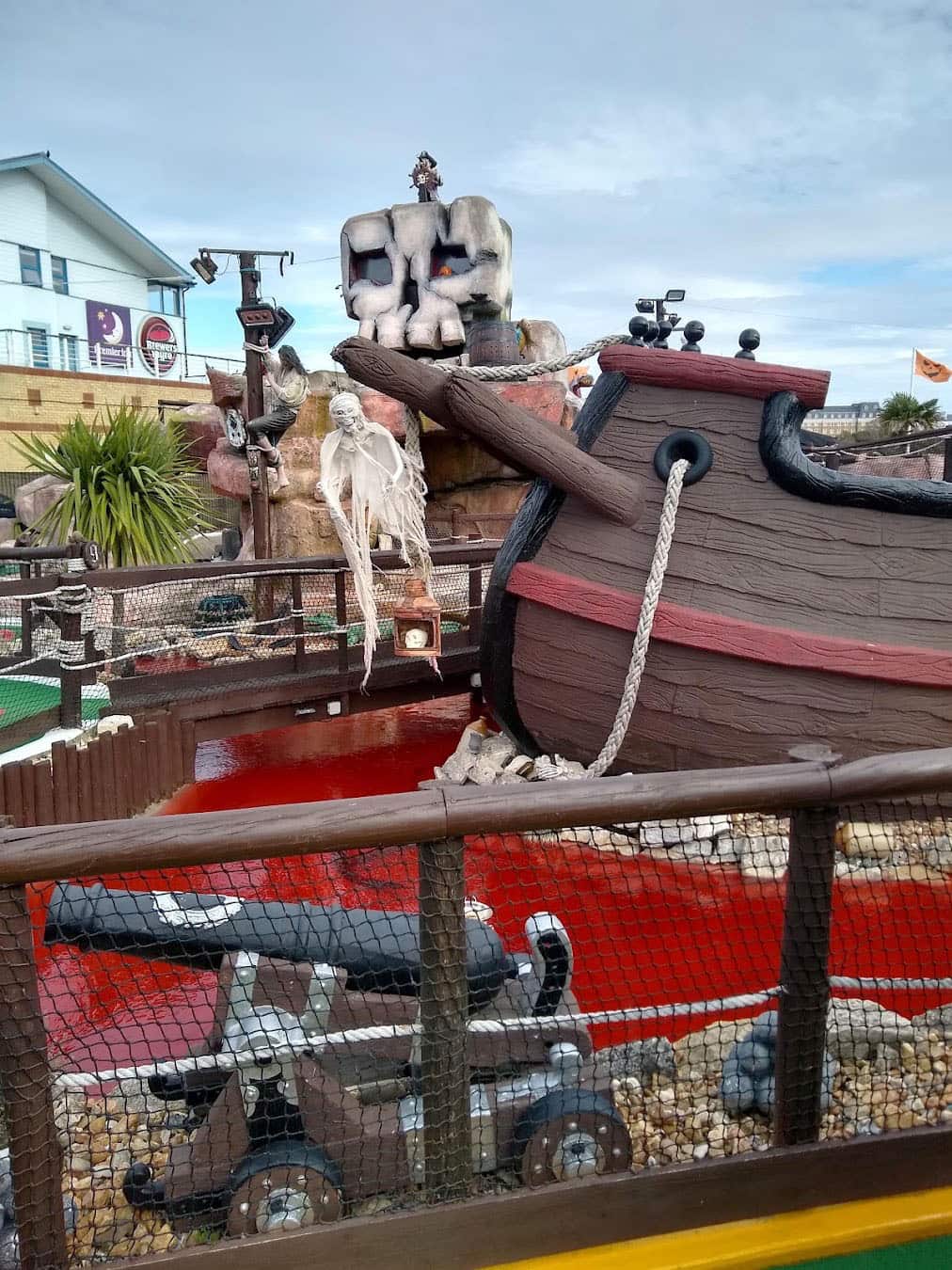 Treasure Island Adventure Golf Sheep, England Treasure Island Adventure Golf Sheep, England