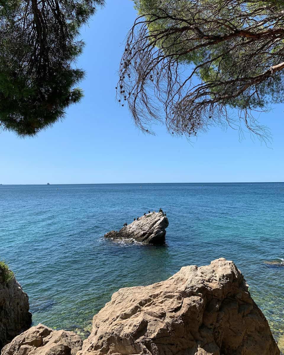 Trieste: Miramare Beach Trieste: Miramare Beach