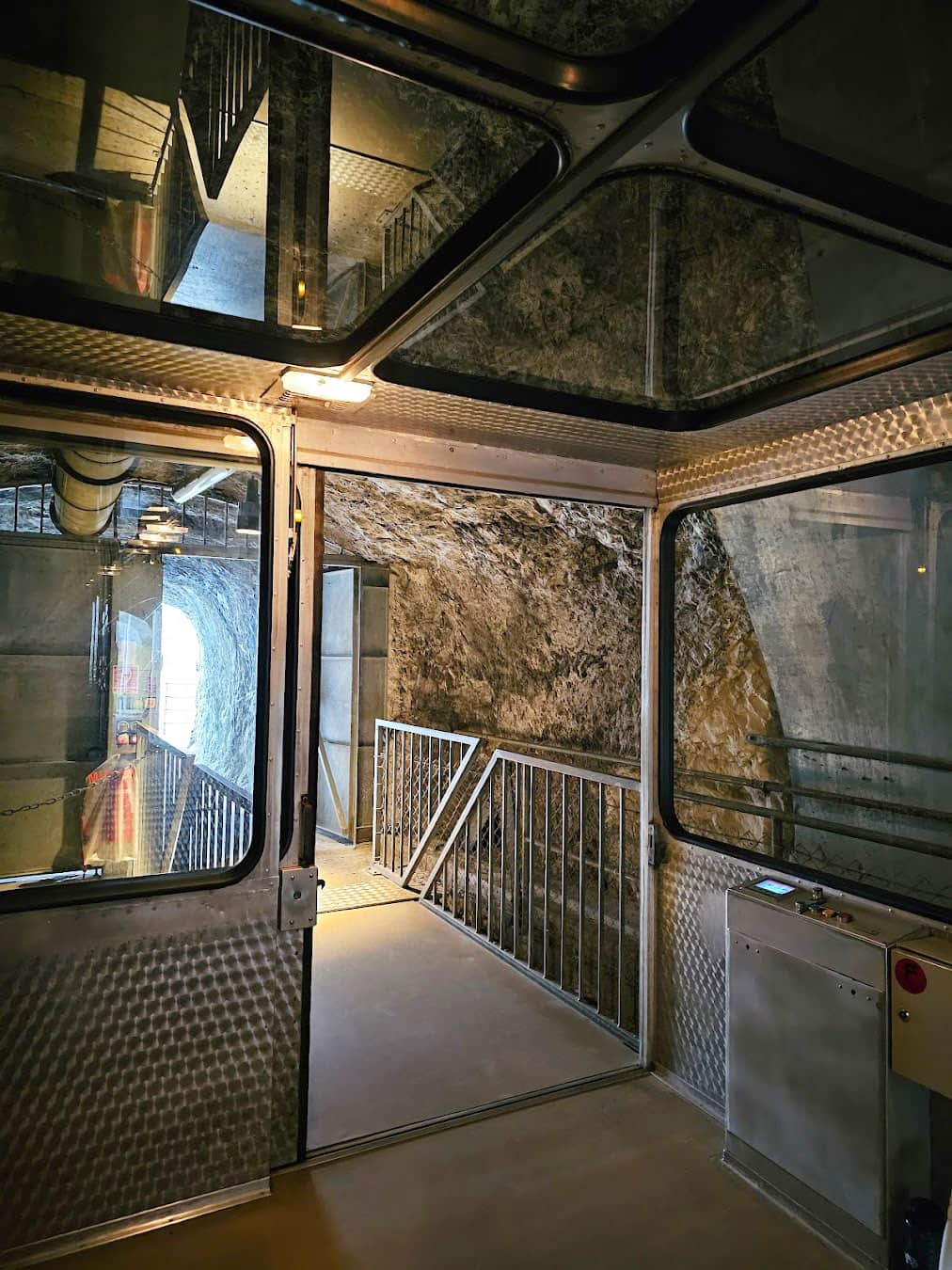 Trümmelbach Falls Elevator, Switzerland Trümmelbach Falls Elevator, Switzerland