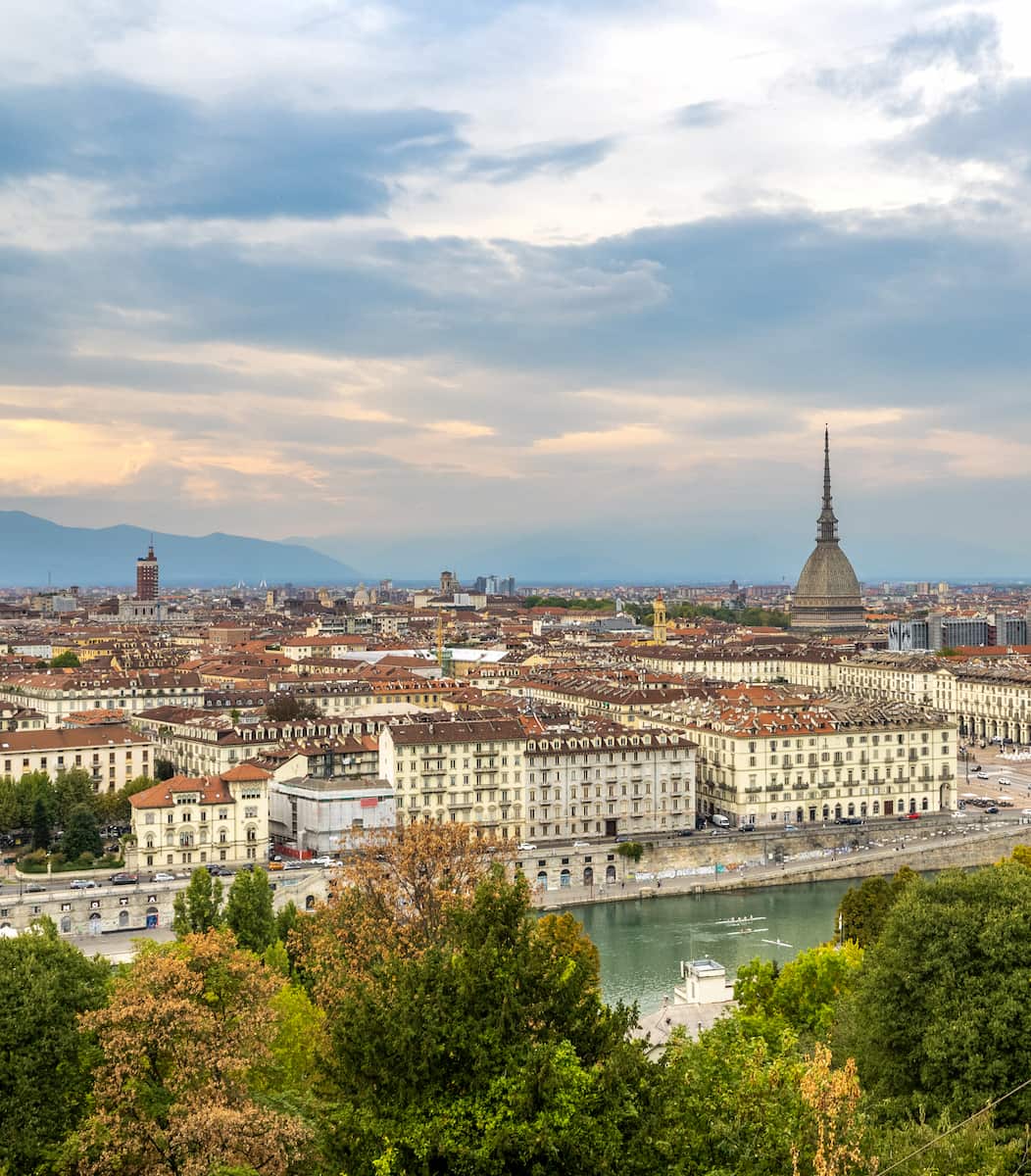 Panoramic view of Turin Panoramic view of Turin