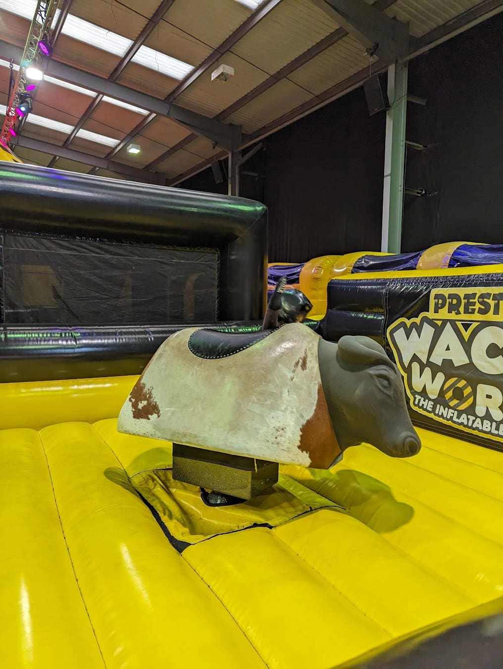 Wacky World Inflatable Park Bull Ride, Preston Wacky World Inflatable Park Bull Ride, Preston