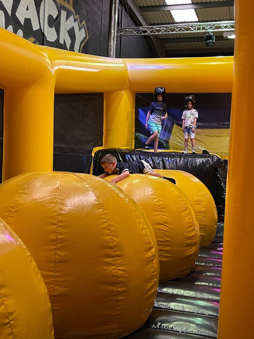 Wacky World Inflatable Park Test Strip, Preston Wacky World Inflatable Park Test Strip, Preston