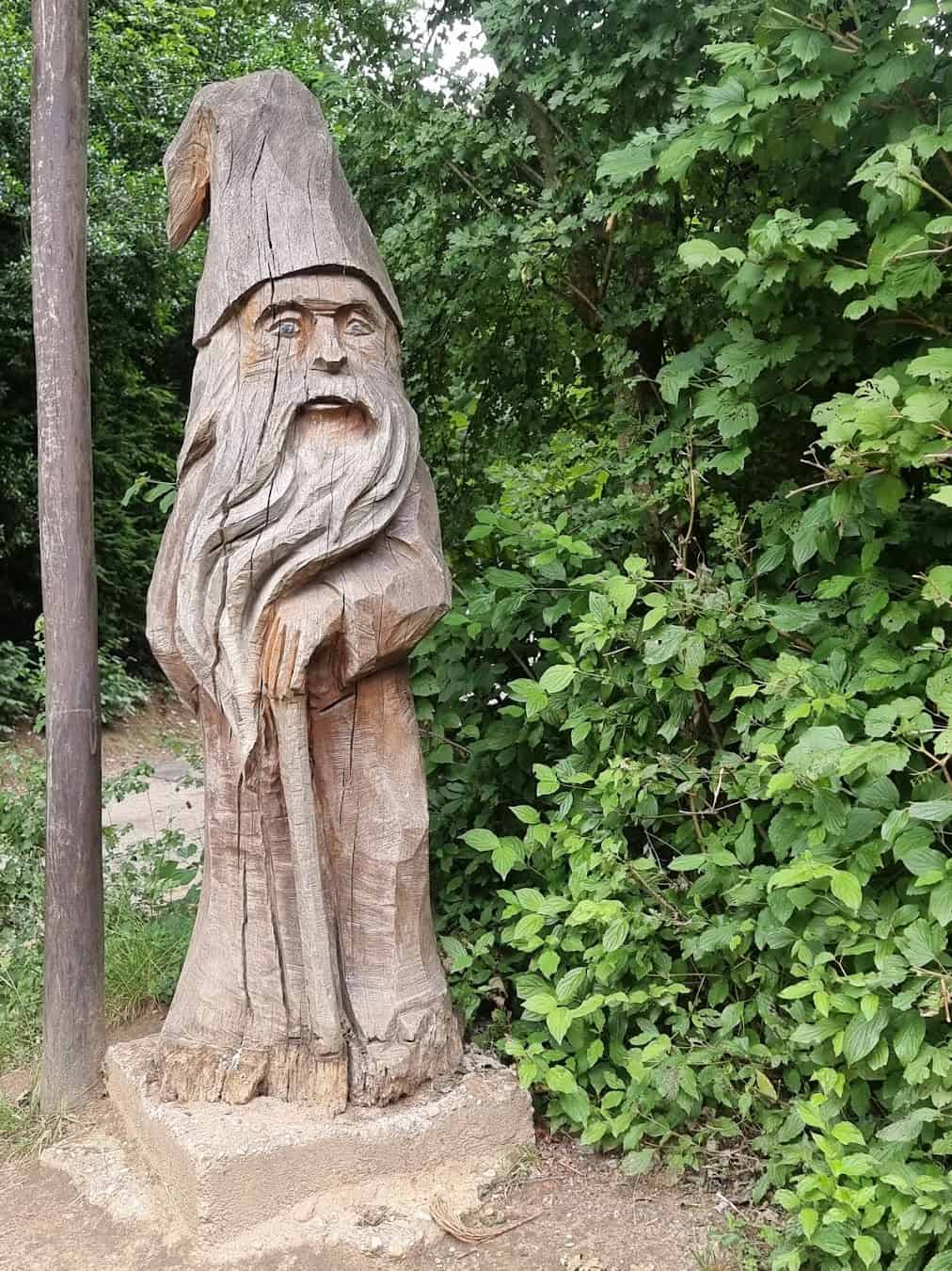 Wildpark Grafenberg Wooden Monument, Germany Wildpark Grafenberg Wooden Monument, Germany