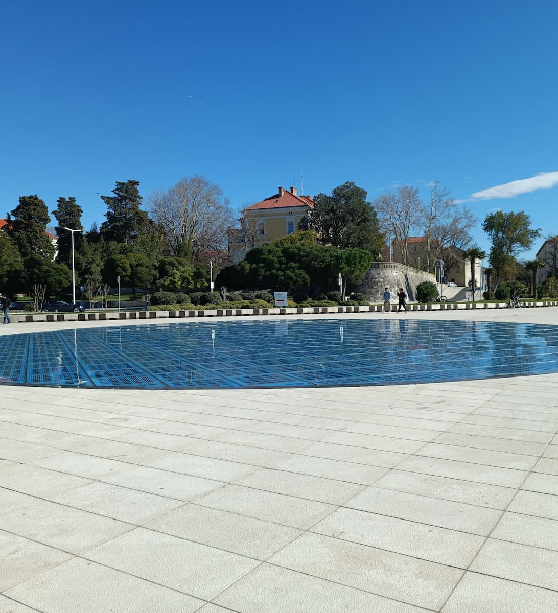 Zadar, Illuminated art «The Greeting to the Sun» Zadar, Illuminated art «The Greeting to the Sun»