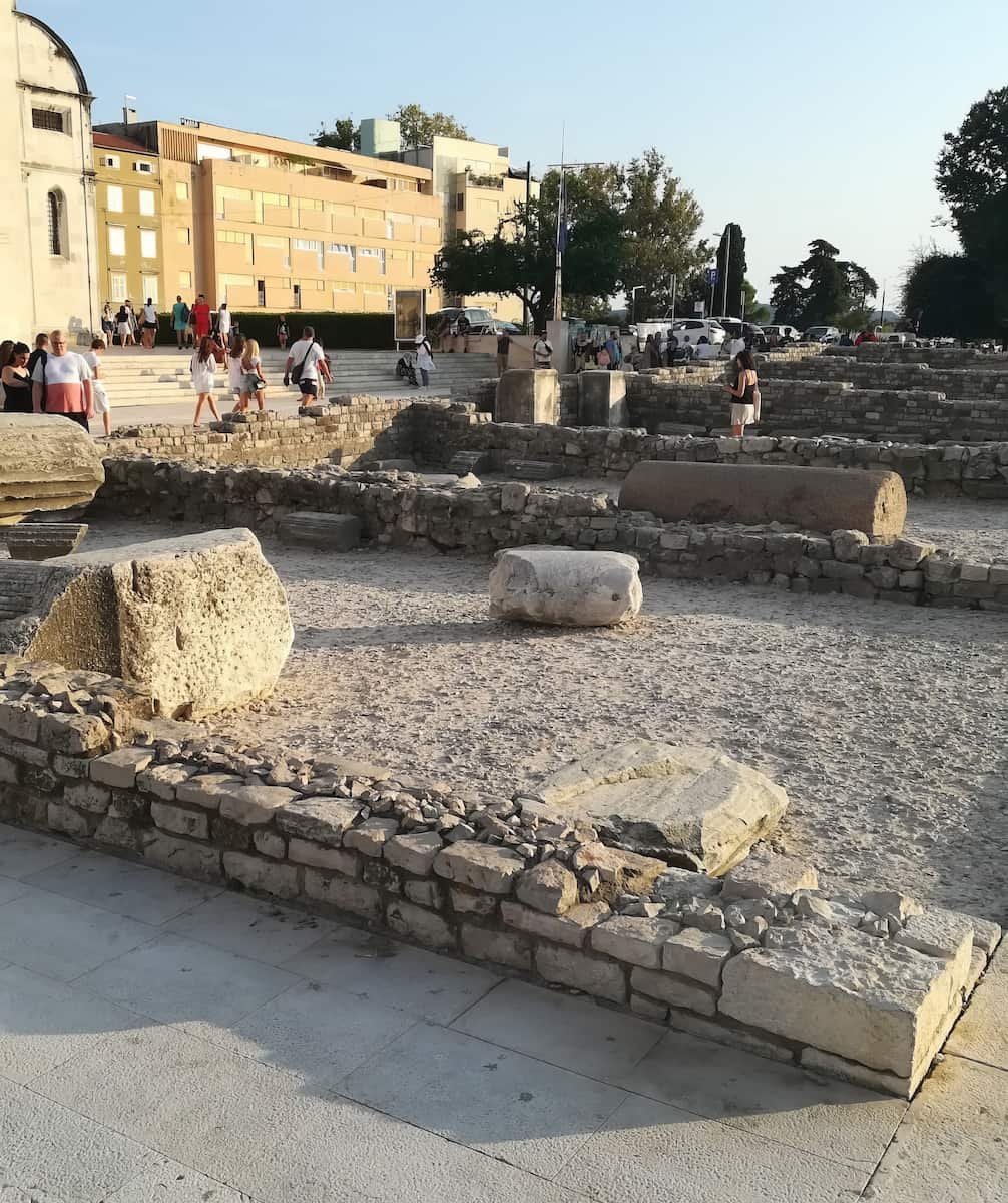 Zadar, Roman Forum Zadar, Roman Forum
