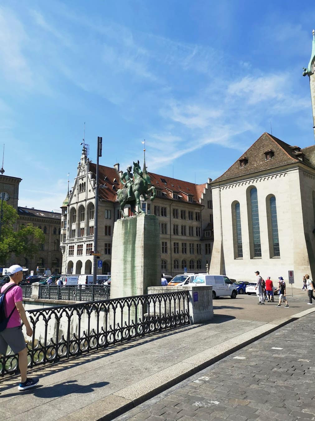 Zurich Statue, Switzerland Zurich Statue, Switzerland