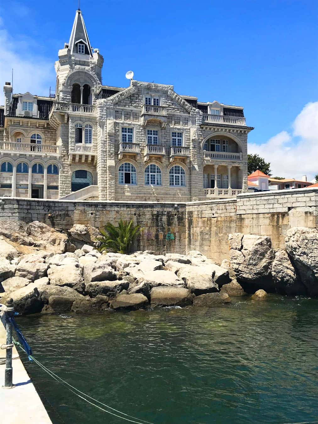 Cascais Castle Near Seafront, Portugal