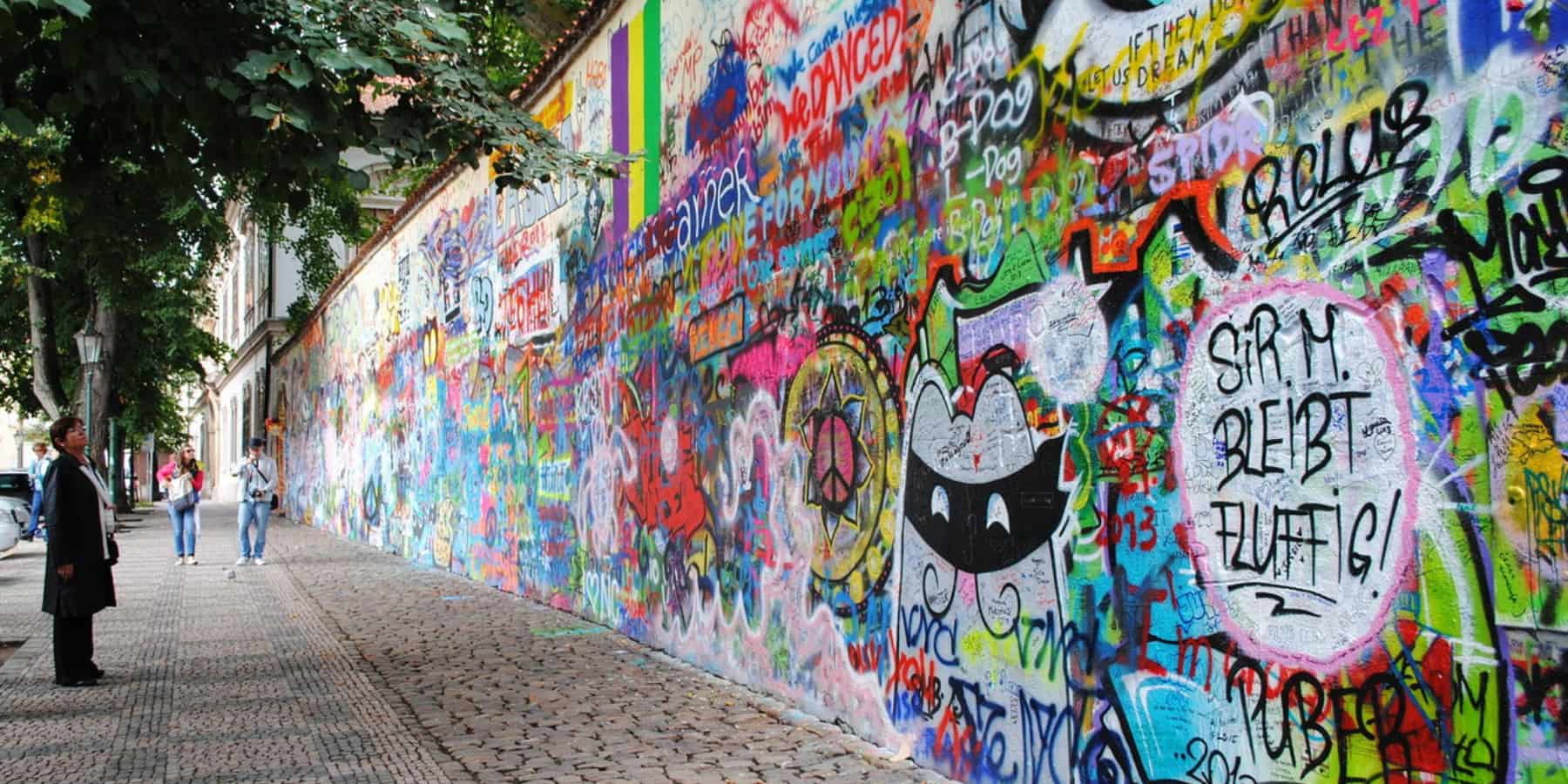 John Lennon Wall, Czech Republic John Lennon Wall, Czech Republic