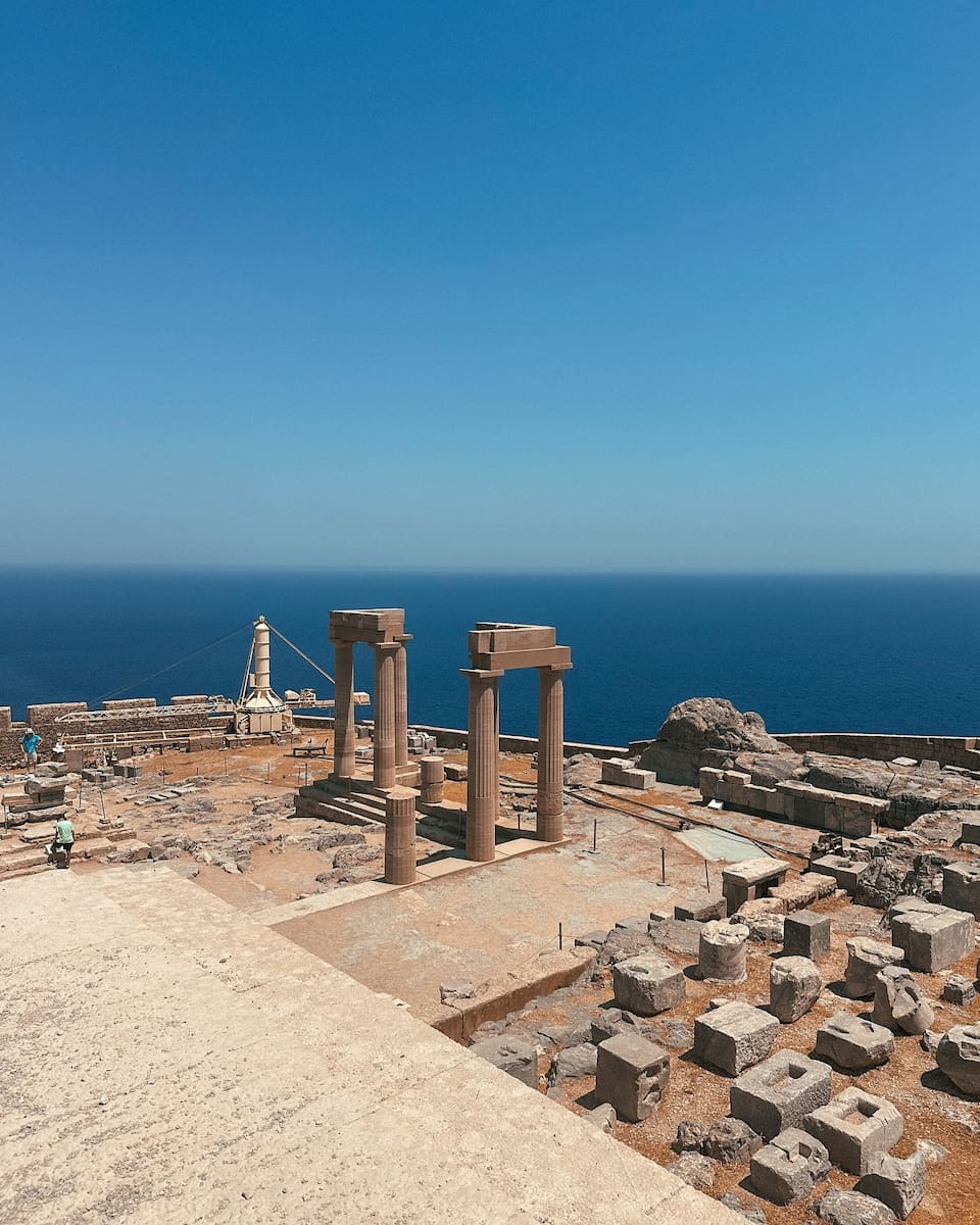 Lindos Acropolis Lindos Acropolis