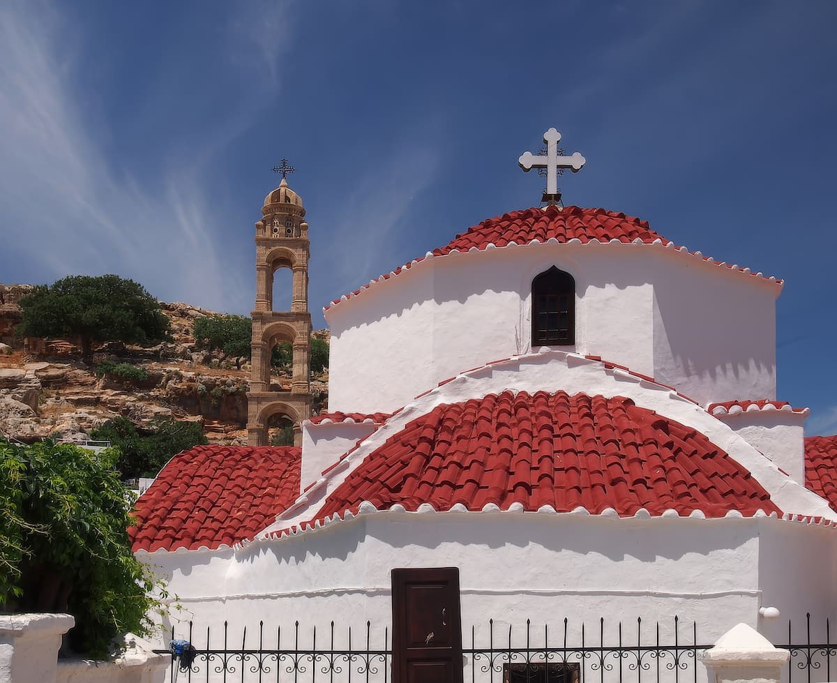 Lindos, Church of Panagia Lindos, Church of Panagia