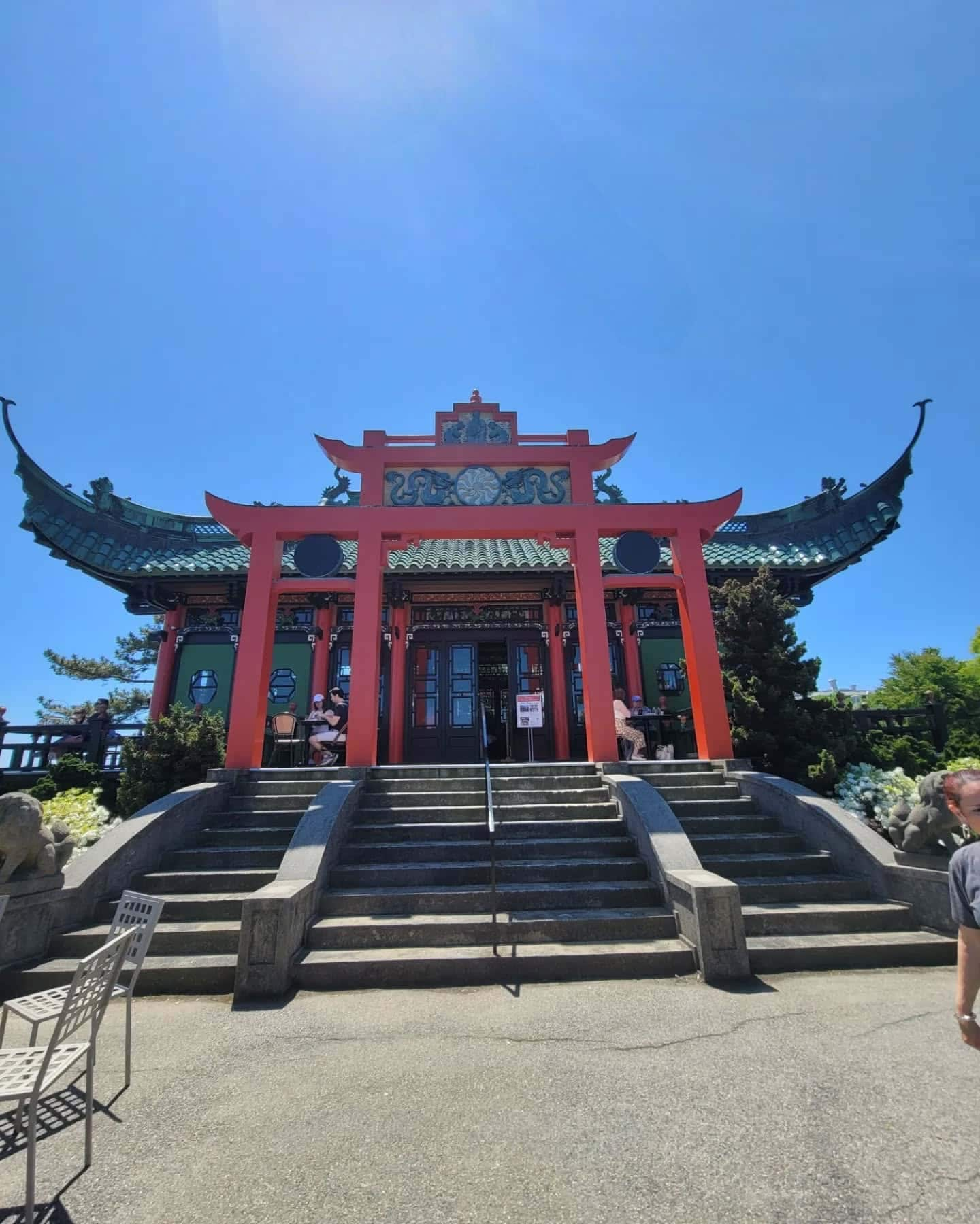 Potsdam Chinese Tea House Gate Berlin, Germany