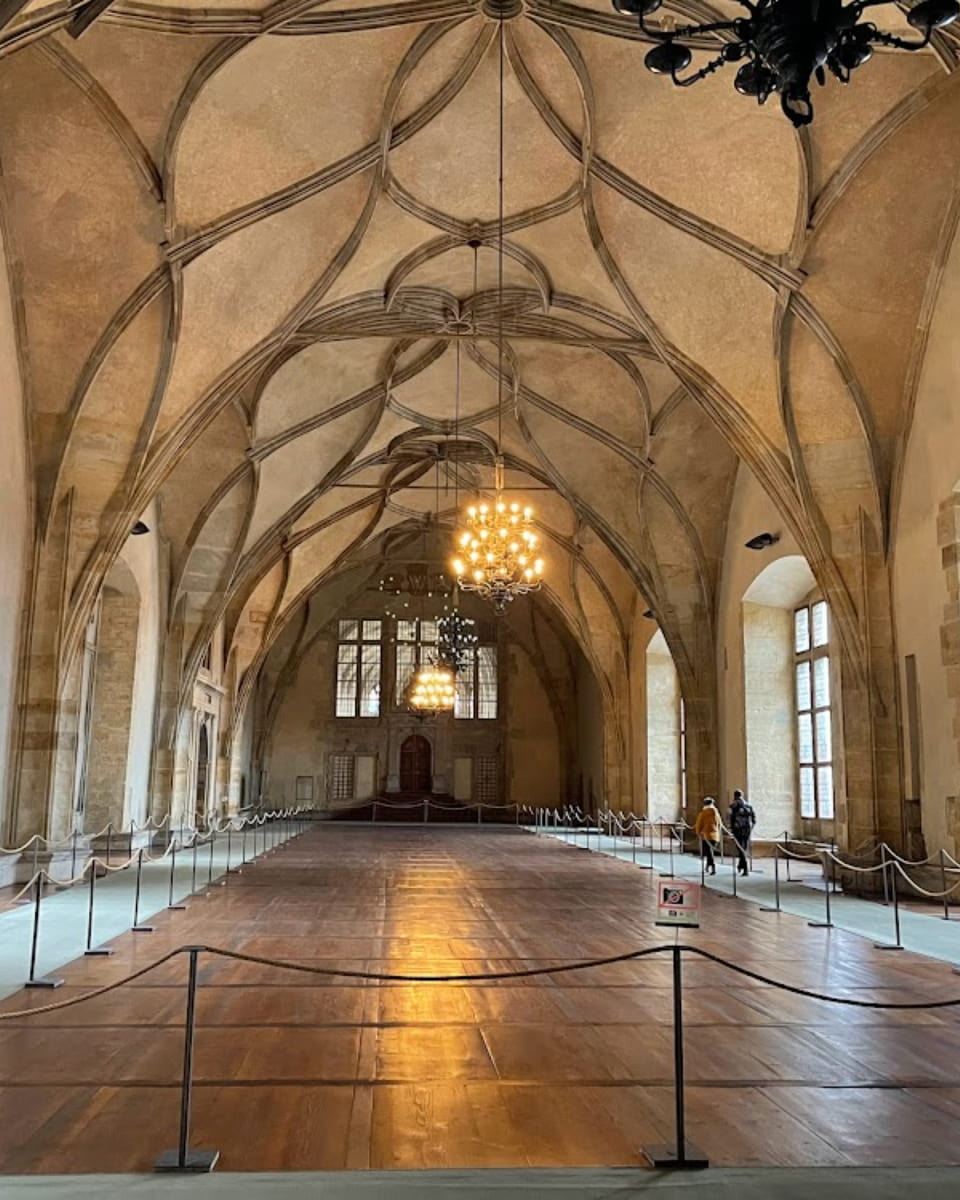 Hall of Prague Castle, Czech Republic Hall of Prague Castle, Czech Republic