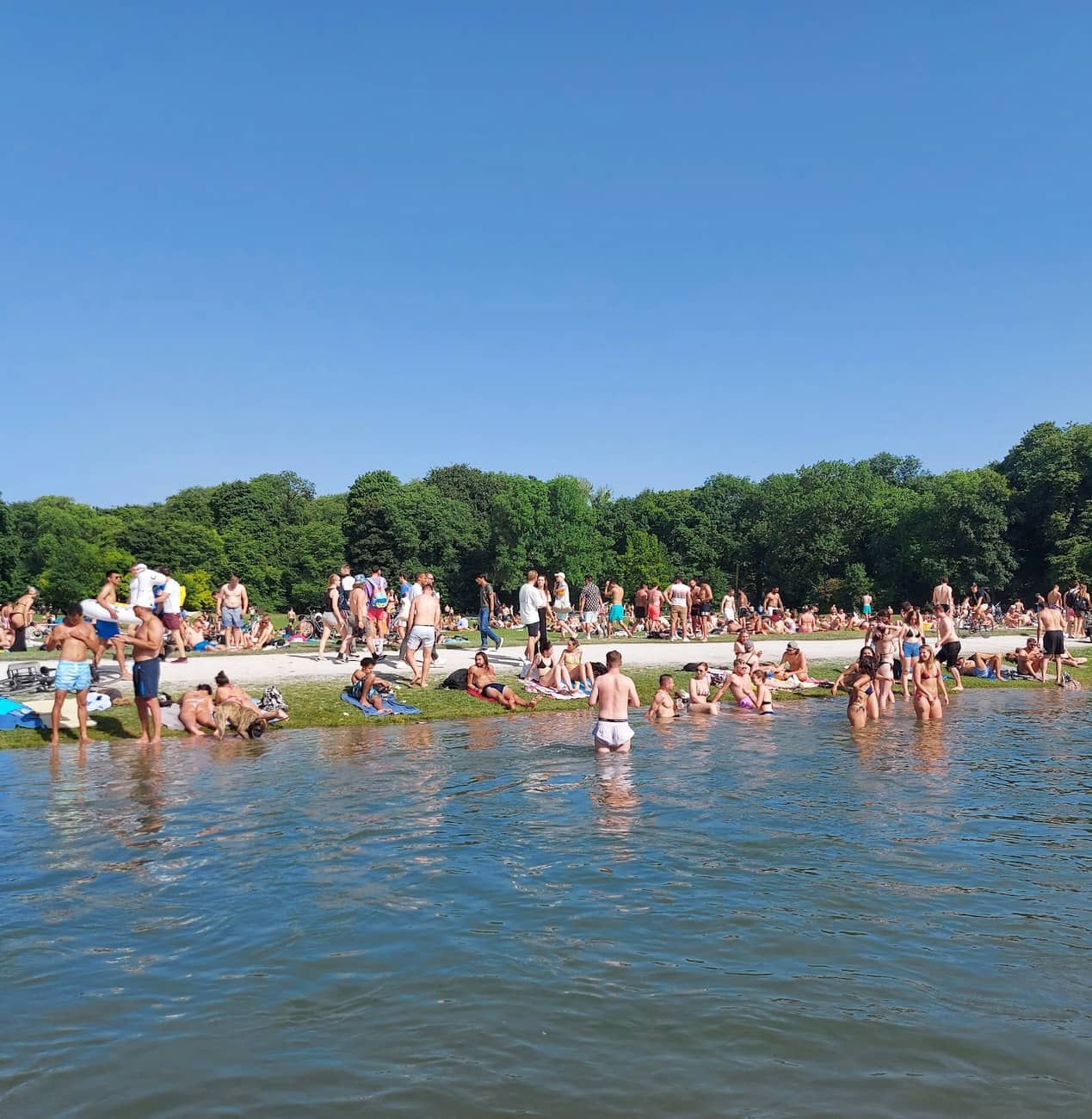 Summer holidays, Englischer Garten, Munich