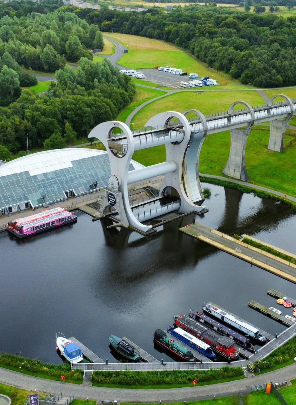 The Kelpies & Falkirk Wheel