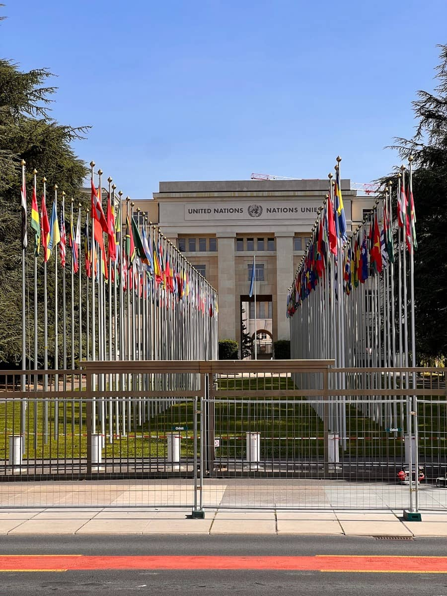 The United Nations headquarters, Geneva