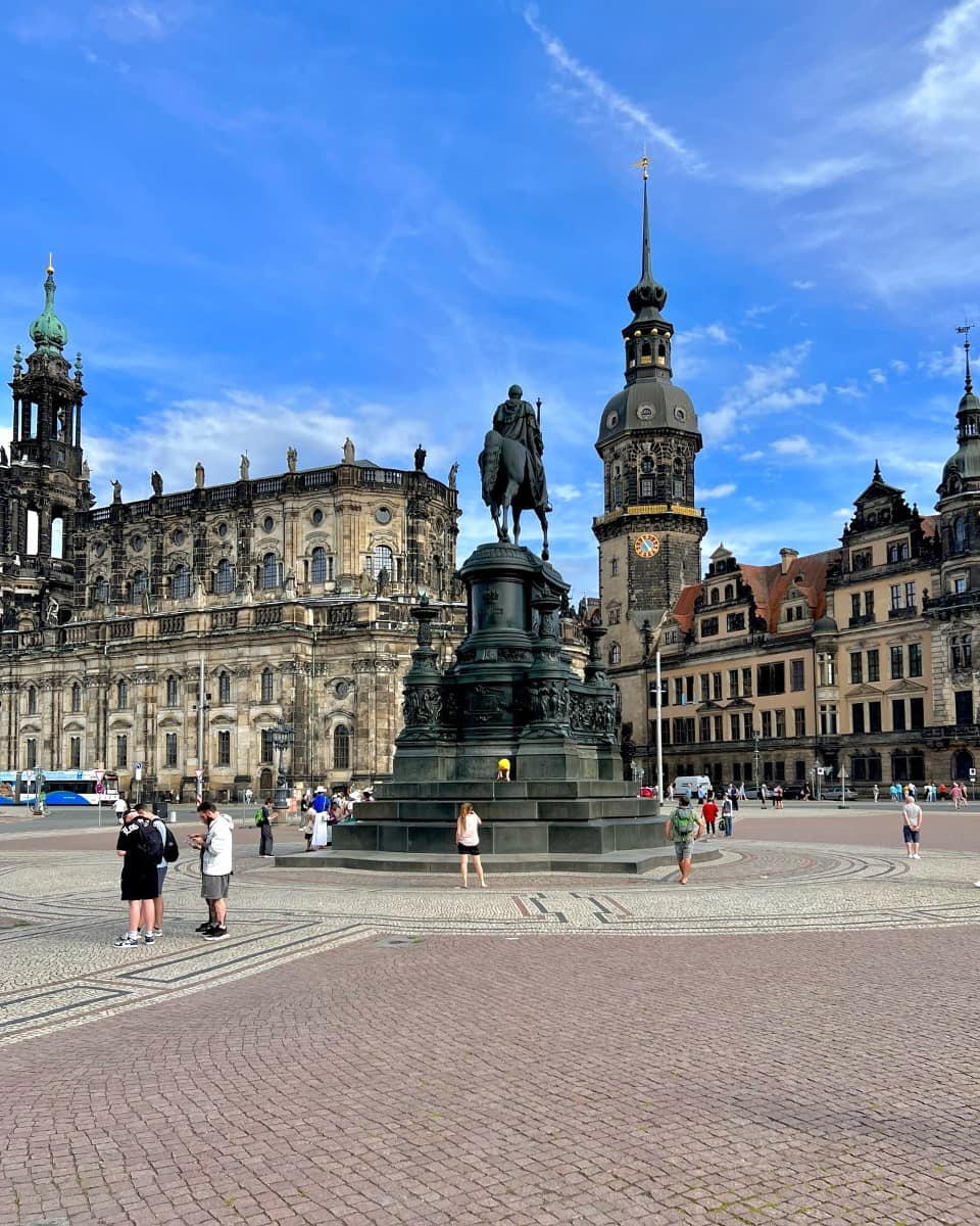 Theaterplatz square, Dresden