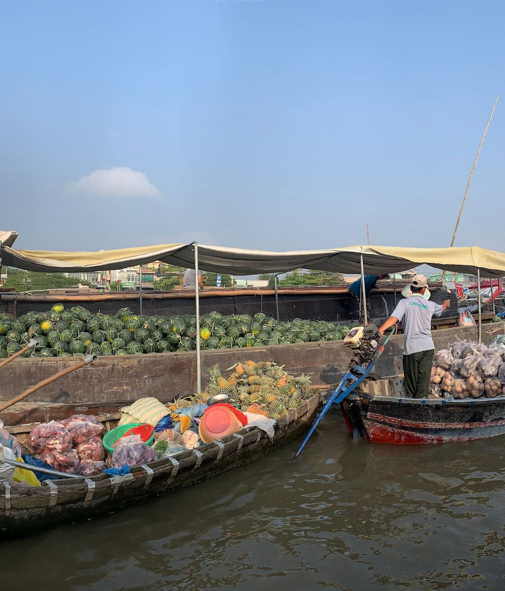 Vietnam, Ben Tre Cai Be Floating Market