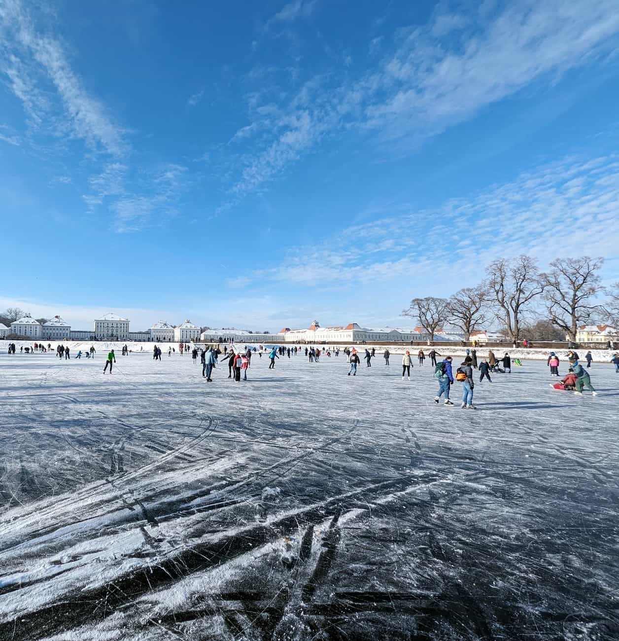 Winter Activities, Nymphenburg Canal