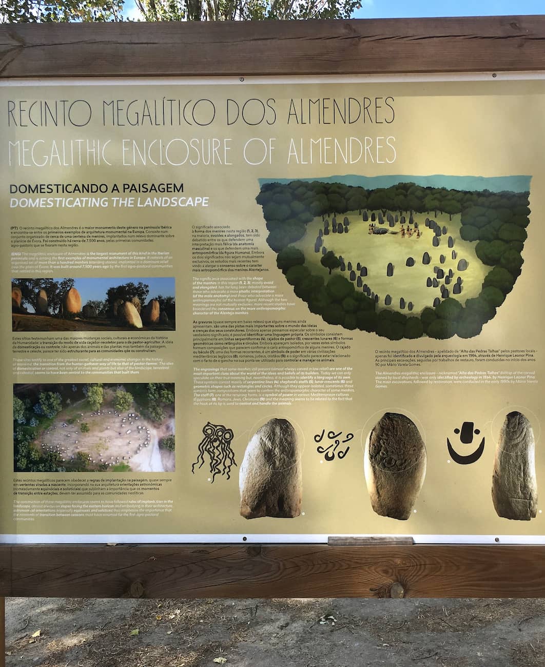 Almendres Cromlech Evora Almendres Cromlech Evora
