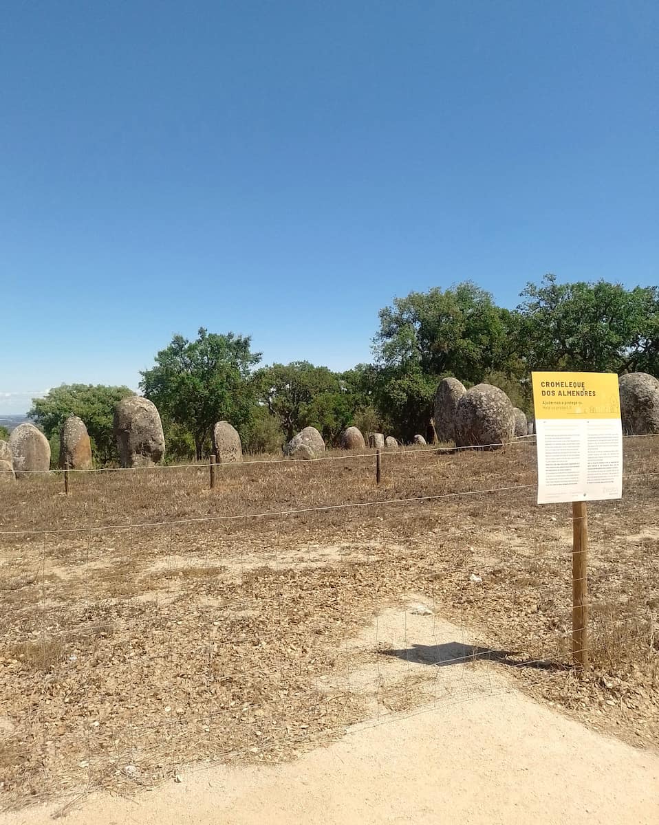 Almendres Cromlech Evora Almendres Cromlech Evora