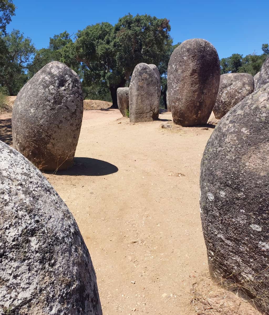 Almendres Cromlech Evora Almendres Cromlech Evora