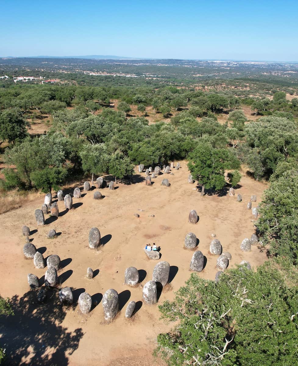 Almendres Cromlech Evora Almendres Cromlech Evora