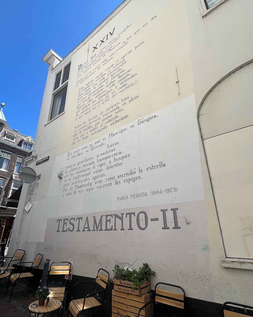 Wall Poems, Leiden Wall Poems, Leiden