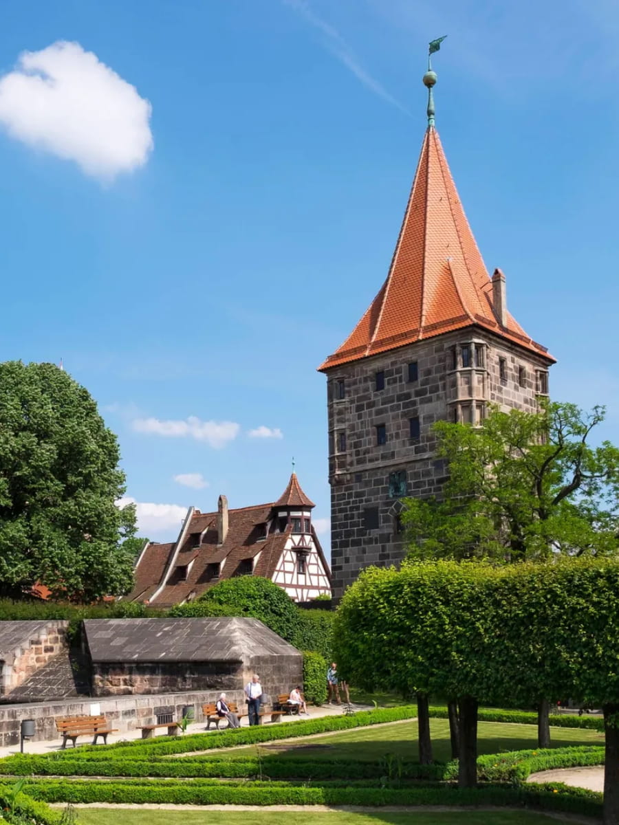 Burggarten, Rothenburg Burggarten, Rothenburg