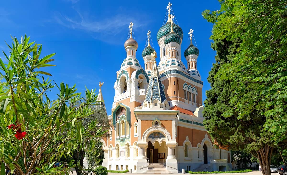 Cathedral of Saint Nicholas, French Riviera Cathedral of Saint Nicholas, French Riviera