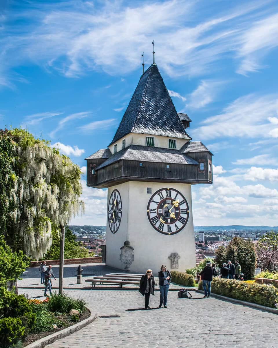 Clock tower, Graz Clock tower, Graz