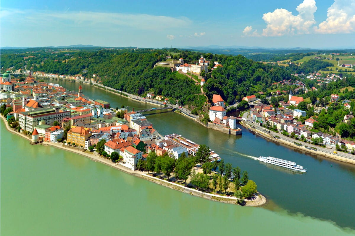 Dreiflüsseeck, Passau