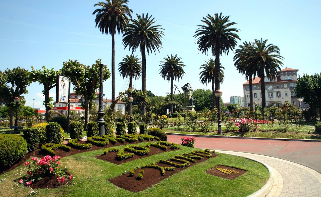 Gardens of MĂ©ndez NĂșñez, La Coruna Gardens of MĂ©ndez NĂșñez, La Coruna