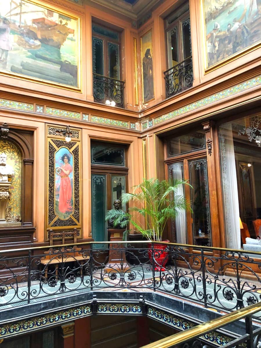 Inside of Hôtel Pams, Perpignan Inside of Hôtel Pams, Perpignan