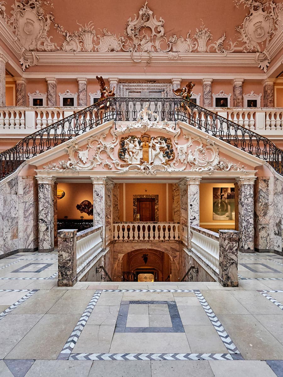 Inside the Biebrich Palace, Wiesbaden Inside the Biebrich Palace, Wiesbaden