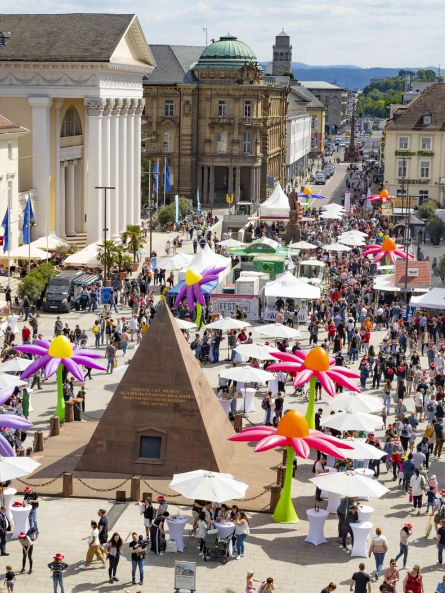 Karlsruhe’s Marktplatz