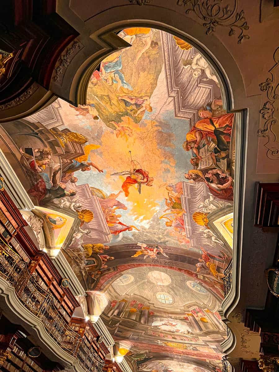 Library ceiling of Klementinum, Prague Library ceiling of Klementinum, Prague