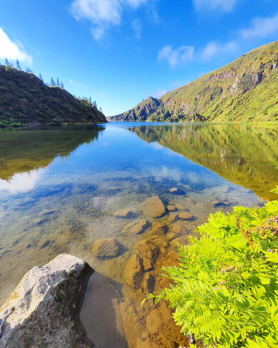 Lagoa do Fogo, Sao Miguel, Azores Lagoa do Fogo, Sao Miguel, Azores