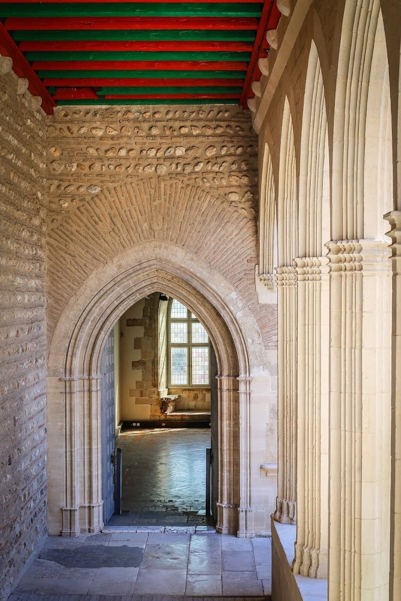 Inside of Palace of the Kings of Majorca, Perpignan Inside of Palace of the Kings of Majorca, Perpignan