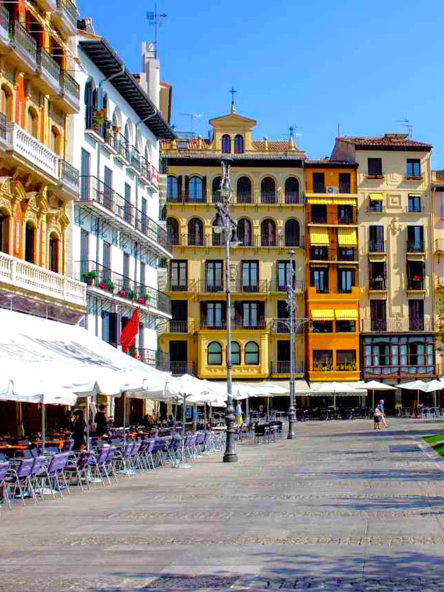 Plaza del Castillo, Pamplona Plaza del Castillo, Pamplona