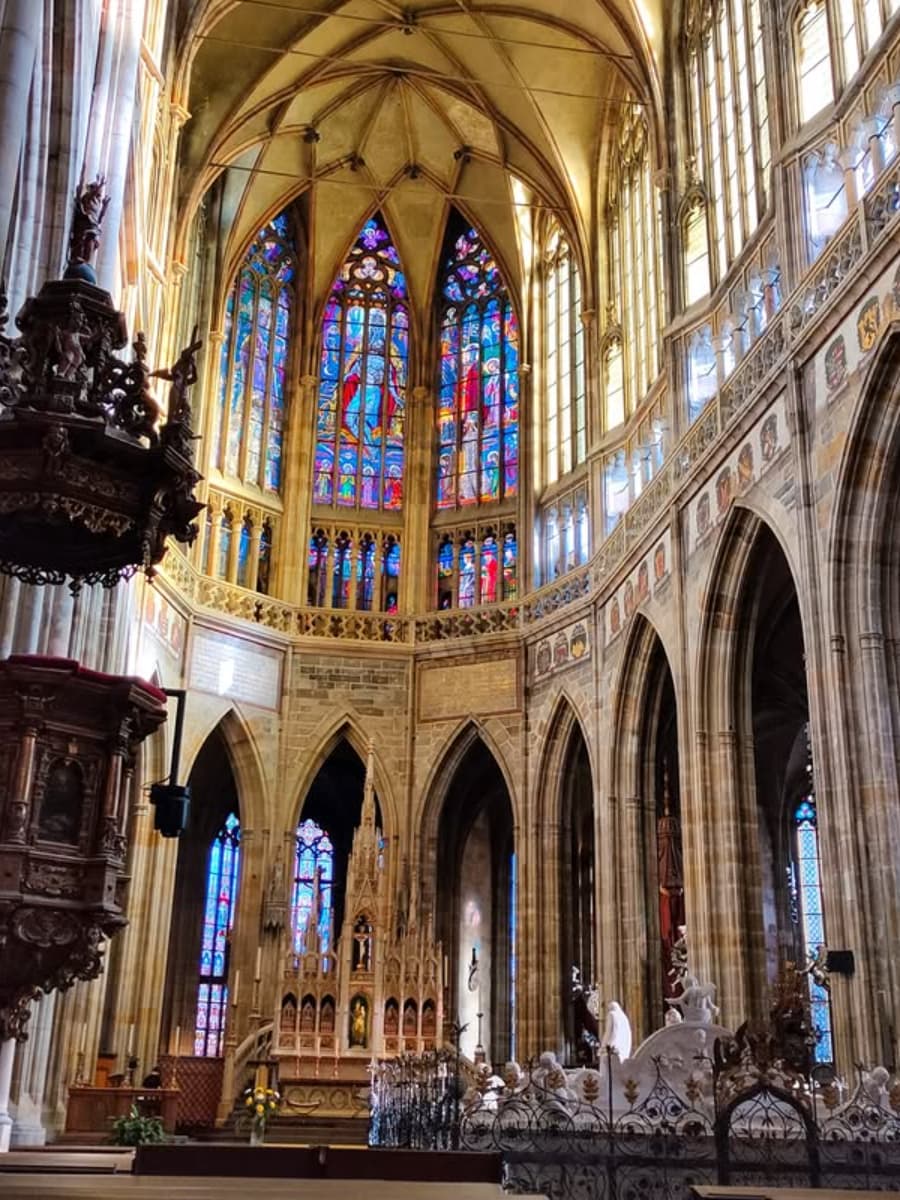 Hall of Prague Castle Hall of Prague Castle
