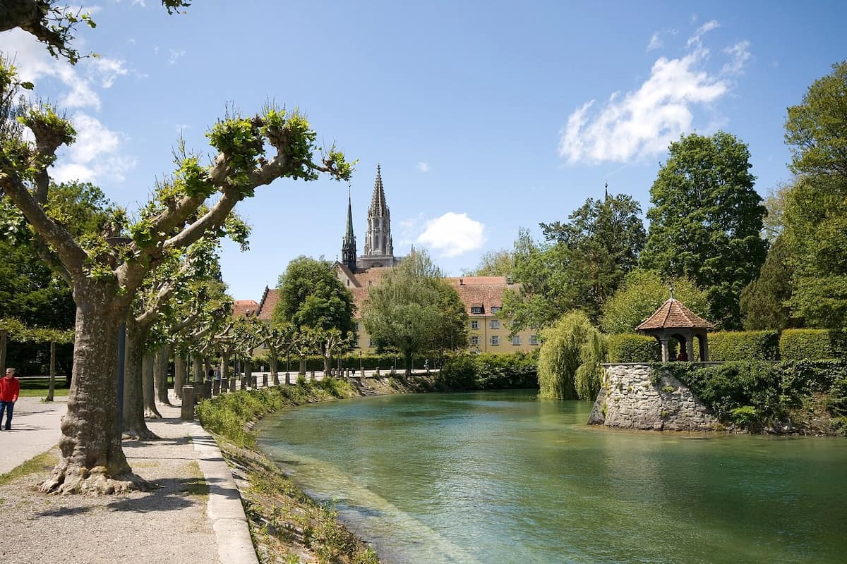 Rhine River Promenade Constance Rhine River Promenade Constance