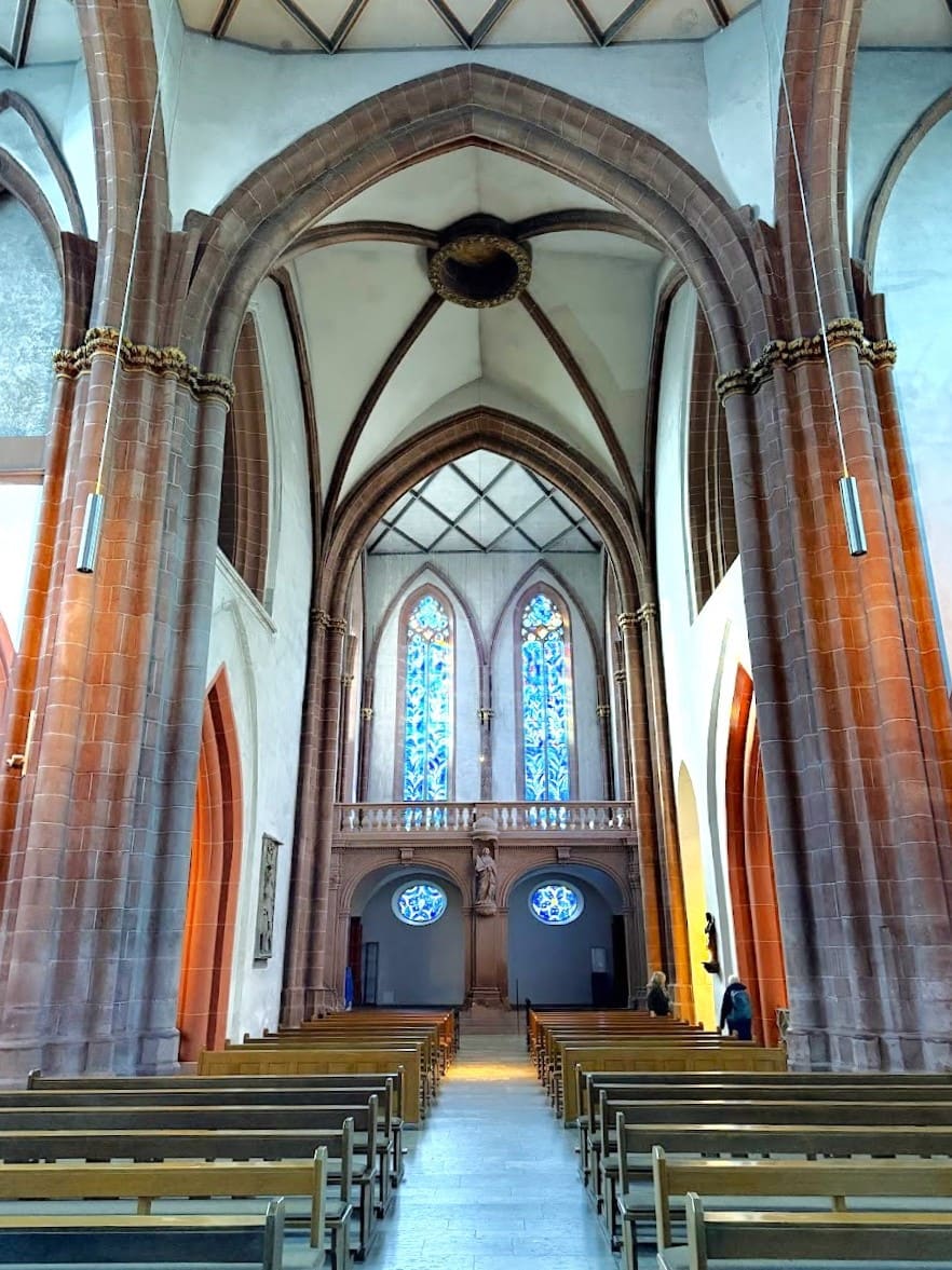 Inside of St. Stephen’s Church, Mainz Inside of St. Stephen’s Church, Mainz