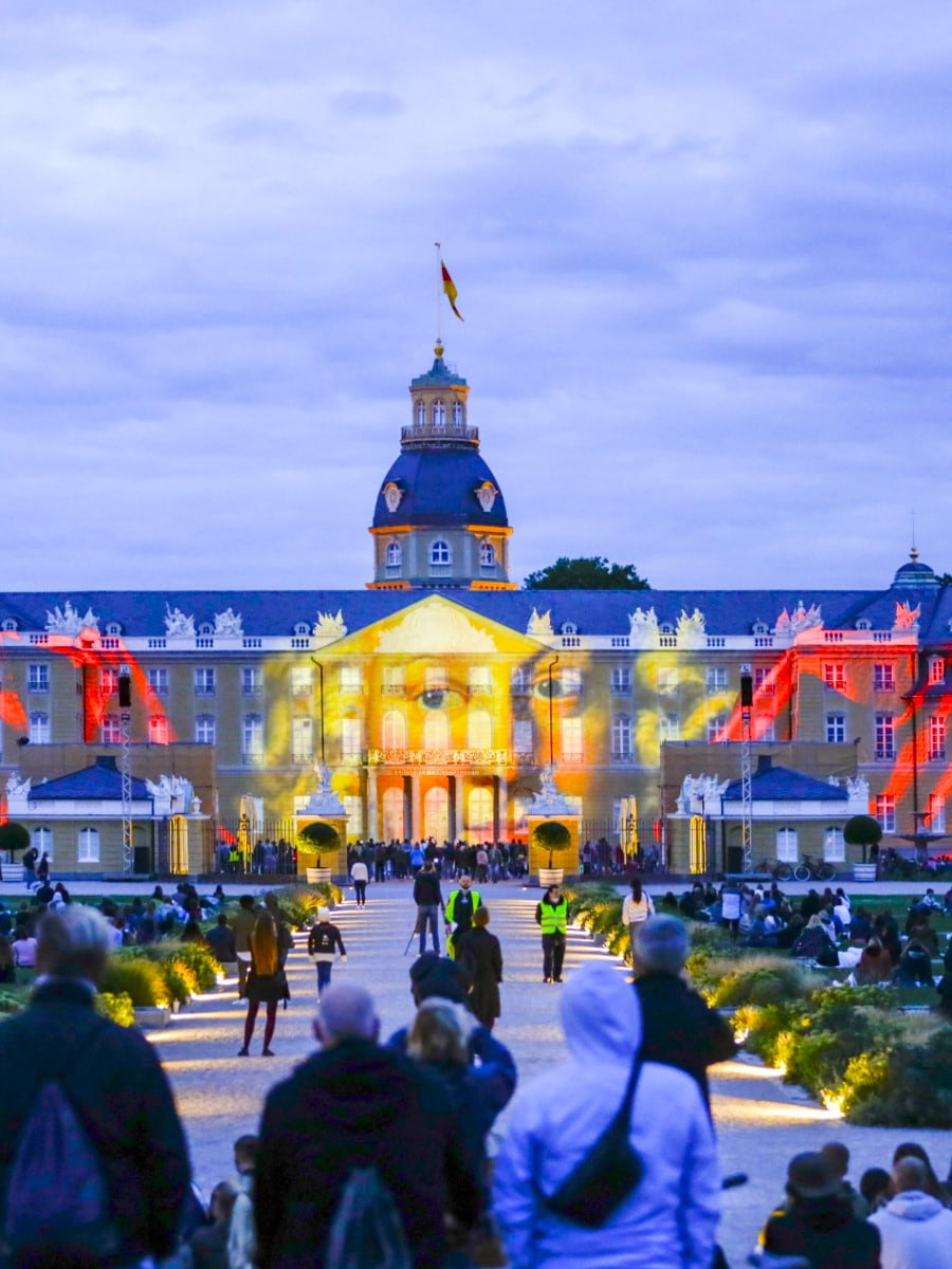 The Karlsruhe Light Festival, Karlsruhe The Karlsruhe Light Festival, Karlsruhe