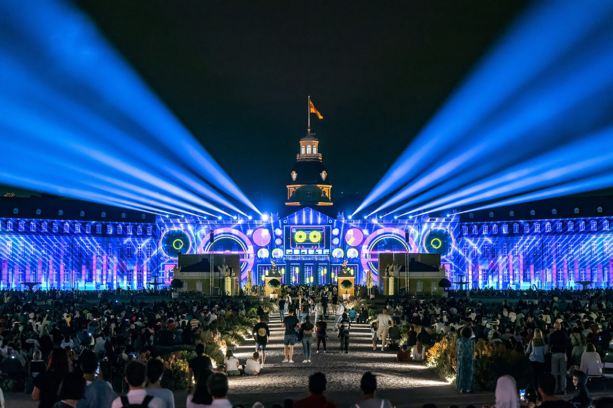 The Karlsruhe Light Festival, Karlsruhe The Karlsruhe Light Festival, Karlsruhe