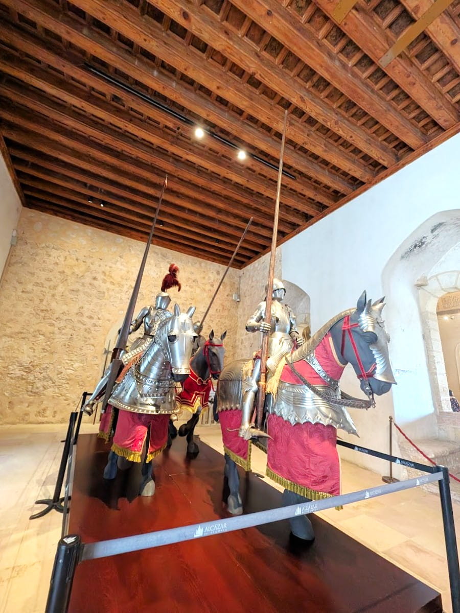 Inside of Alcázar, Segovia Inside of Alcázar, Segovia